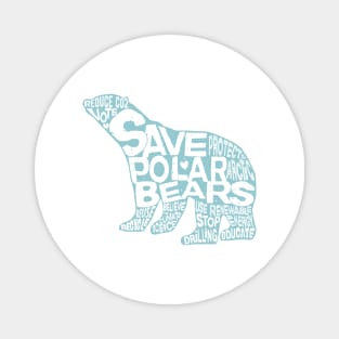 Save Polar Bears Magnet